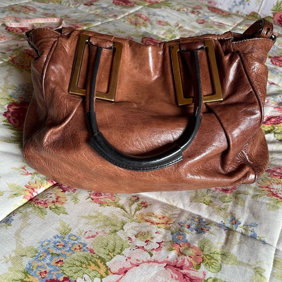Authentic Chloe Ethel Handbag Cognac - Picture 2 of 16